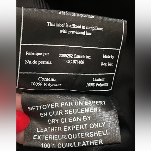 NWT BOD & CHRISTENSEN Black Leather Quilted Mini Skirt Size 4 - Picture 16 of 16